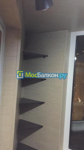Встроенная мебель на балкон