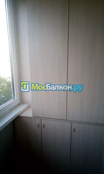 Шкаф на балкон купить в Одинцово на заказ недорого от МосБалкон