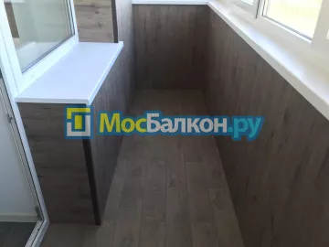 Отделка балконов в Одинцово | Отделка балконов и лоджий и обшивка под ключ в МосБалкон