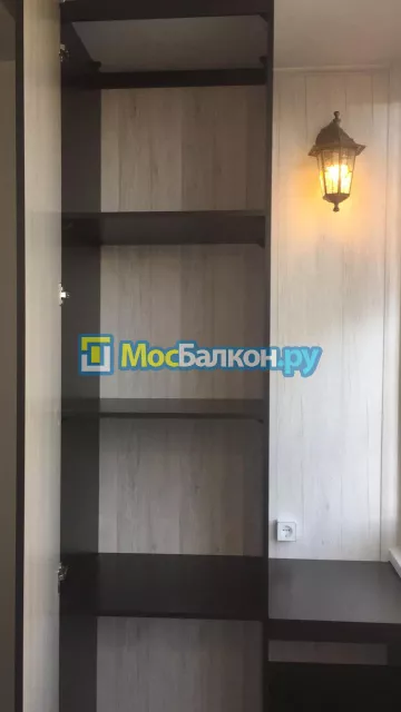 Шкаф на балкон купить в Одинцово на заказ недорого от МосБалкон