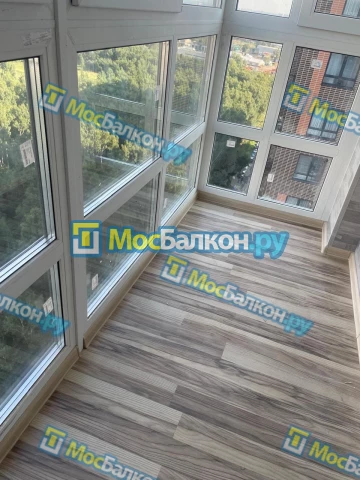 Панорамное остекление заказать под ключ по выгодной цене в Одинцово от компании МосБалкон