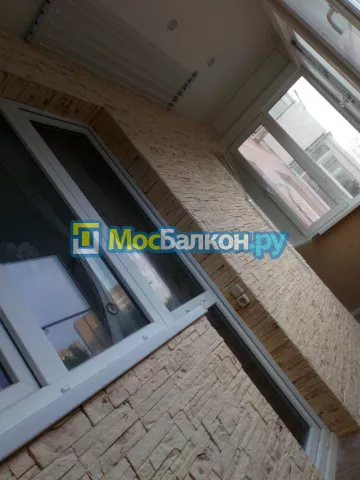 Отделка балконов в Одинцово | Отделка балконов и лоджий и обшивка под ключ в МосБалкон