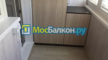 Шкаф на балкон купить в Одинцово на заказ недорого от МосБалкон