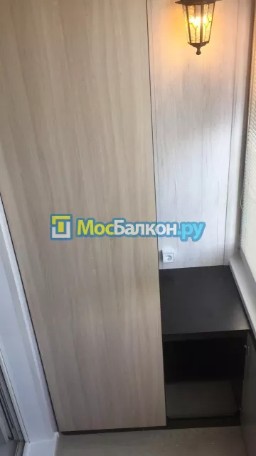 Шкаф на балкон купить в Одинцово на заказ недорого от МосБалкон