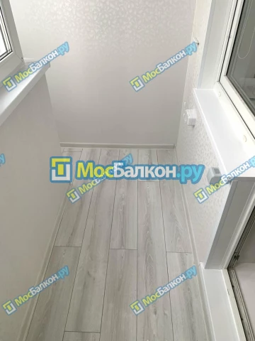Отделка балкона и лоджии пластиковыми ПВХ панелями в Одинцово от компании МосБалкон