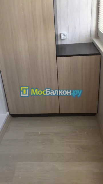 Шкаф на балкон купить в Одинцово на заказ недорого от МосБалкон
