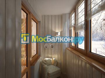 Остекление утепление и отделка балконов в новокосино