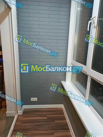 Отделка балконов в Одинцово | Отделка балконов и лоджий и обшивка под ключ в МосБалкон