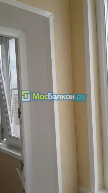 Отделка балкона и лоджии пластиковыми ПВХ панелями в Одинцово от компании МосБалкон