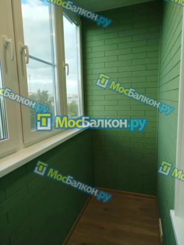 Отделка балконов в Одинцово | Отделка балконов и лоджий и обшивка под ключ в МосБалкон