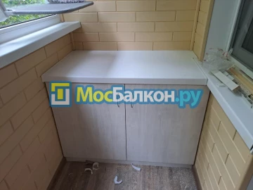 Шкаф на балкон купить в Одинцово на заказ недорого от МосБалкон
