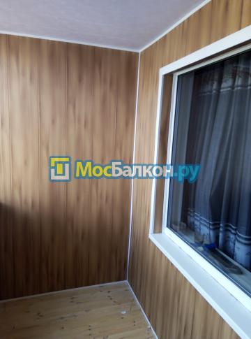 отделка балконов пластиковыми панелями