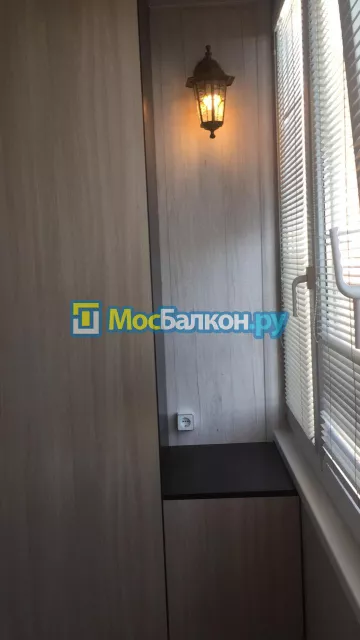 Шкаф на балкон купить в Одинцово на заказ недорого от МосБалкон