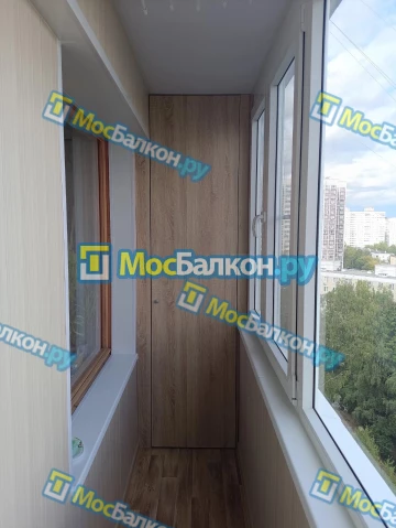 Шкаф на балкон купить в Одинцово на заказ недорого от МосБалкон