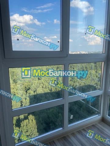 Панорамное остекление заказать под ключ по выгодной цене в Одинцово от компании МосБалкон