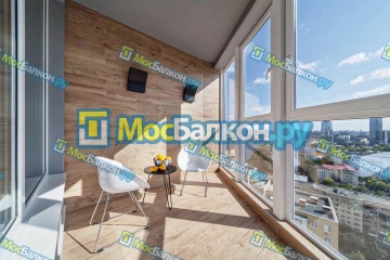 Панорамное остекление заказать под ключ по выгодной цене в Одинцово от компании МосБалкон