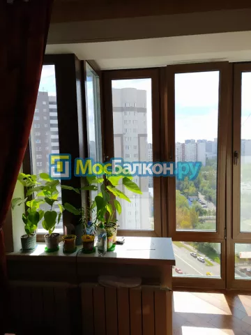 Панорамное остекление заказать под ключ по выгодной цене в Одинцово от компании МосБалкон