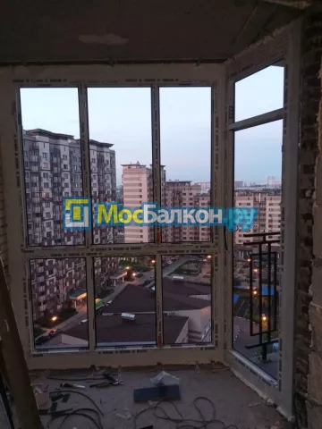 Панорамное остекление заказать под ключ по выгодной цене в Одинцово от компании МосБалкон