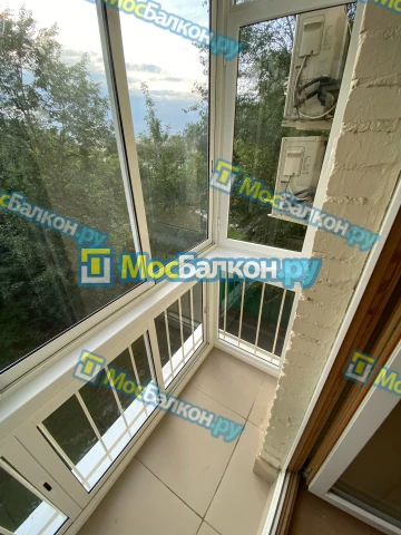 Панорамное остекление заказать под ключ по выгодной цене в Одинцово от компании МосБалкон