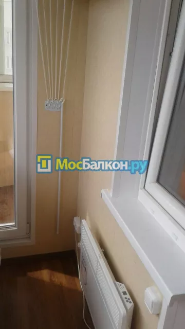 Отделка балкона и лоджии пластиковыми ПВХ панелями в Одинцово от компании МосБалкон