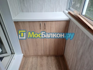 Шкаф на балкон купить в Одинцово на заказ недорого от МосБалкон