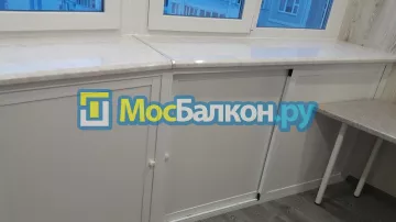 Шкаф на балкон купить в Одинцово на заказ недорого от МосБалкон
