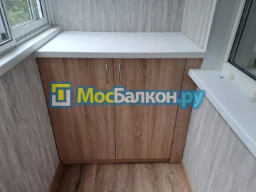 Шкаф на балкон купить в Одинцово на заказ недорого от МосБалкон