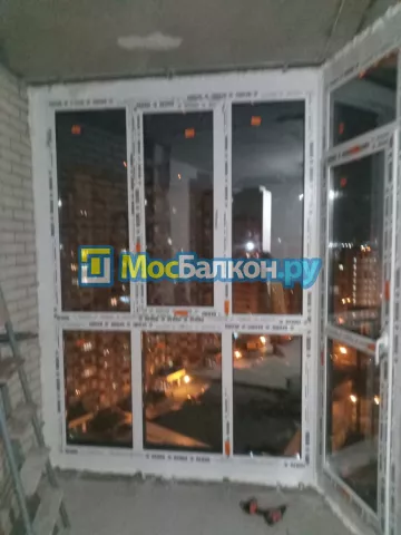 Панорамное остекление заказать под ключ по выгодной цене в Одинцово от компании МосБалкон