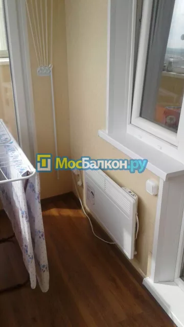 Отделка балкона и лоджии пластиковыми ПВХ панелями в Одинцово от компании МосБалкон