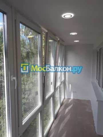 Панорамное остекление заказать под ключ по выгодной цене в Одинцово от компании МосБалкон