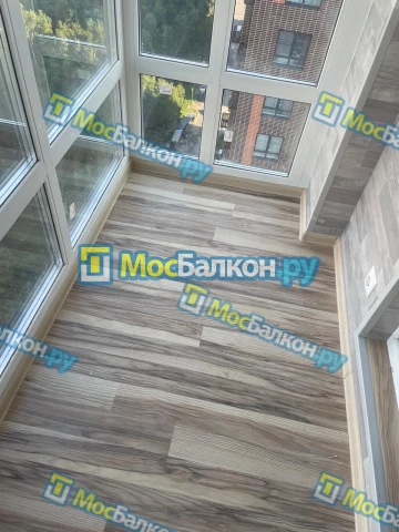 Панорамное остекление заказать под ключ по выгодной цене в Одинцово от компании МосБалкон