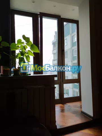 Панорамное остекление заказать под ключ по выгодной цене в Одинцово от компании МосБалкон