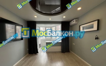 Объединение балкона и лоджии с комнатой в  Одинцово