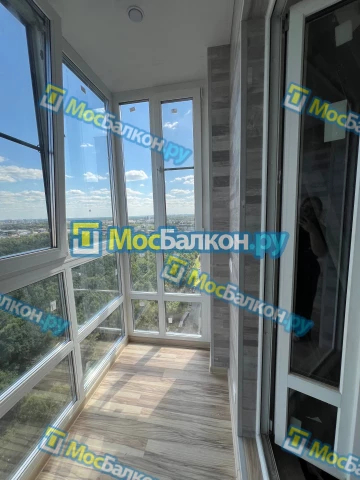 Панорамное остекление заказать под ключ по выгодной цене в Одинцово от компании МосБалкон