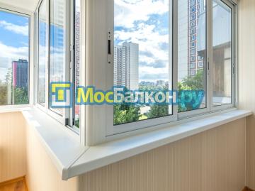 ОСТЕКЛЕНИЕ И ОТДЕЛКА балконов и лоджий В  БУТОВО ПАРК 2 Б