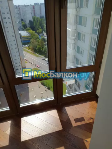 Панорамное остекление заказать под ключ по выгодной цене в Одинцово от компании МосБалкон