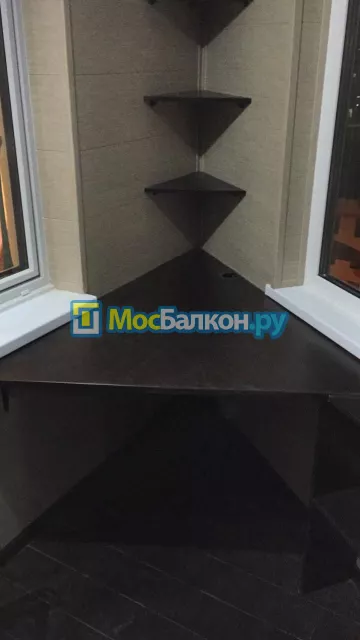 Шкаф на балкон купить в Одинцово на заказ недорого от МосБалкон