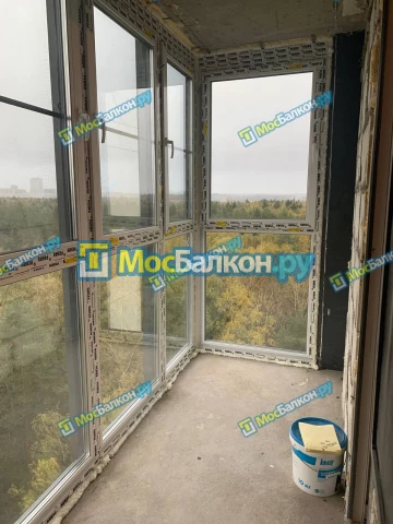 Панорамное остекление заказать под ключ по выгодной цене в Одинцово от компании МосБалкон