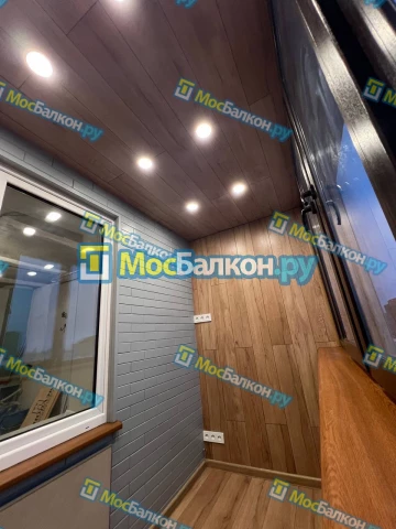 Отделка балконов в Одинцово | Отделка балконов и лоджий и обшивка под ключ в МосБалкон